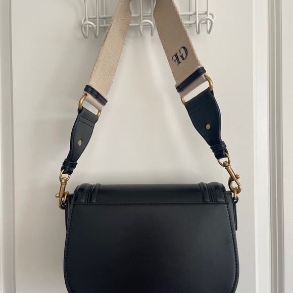 Zara Black Leather Crossbody Bag - Picture 4 of 5